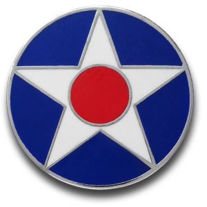 Army Air Corps Roundel Hat Pin