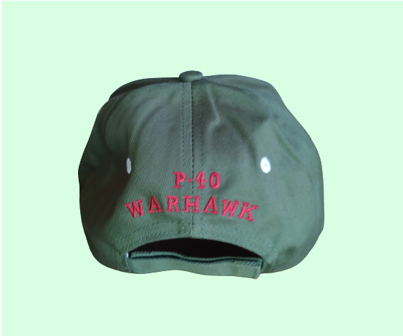 High Quality Embroidered P-40 Warhawk Hat