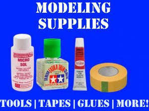 airplane modeling supplies