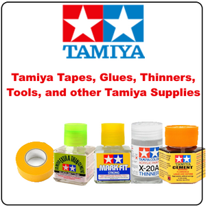 Tamiya Tape/Glues/Supplies.