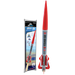 estes 0661 ESAM-58 model rocket kit Model rocket with packaging on a white background