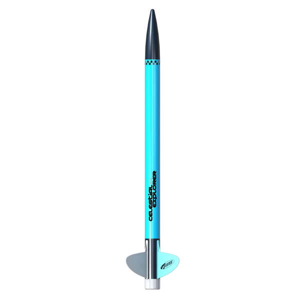 Turquoise and black arrow with a visible brand logo on a white background