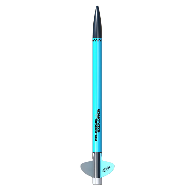 Turquoise and black arrow with a visible brand logo on a white background
