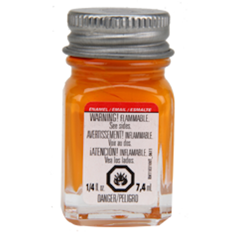 orange hobby paint