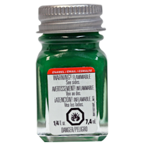 Testors 1171TT Flat Beret Green enamel Paint