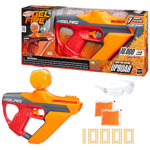 Nerf Pro Gelfire Uproar Blaster and 10,000 Gelfire Rounds