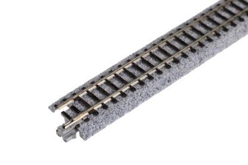 Kato 20-000 Unitrack N gauge 248mm Straight Track. 9 3/4 inches. 4 pcs.