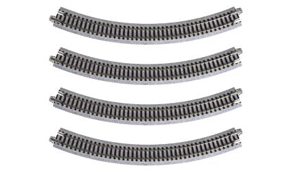 Kat20-110 Kato Unitrack N Scale R282-45 Curved Track (4 each) (11-45d)