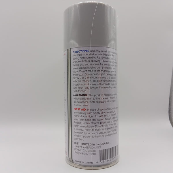 TAM87042 Tamiya Large Surface Primer Gray Spray Can (180ml Can).