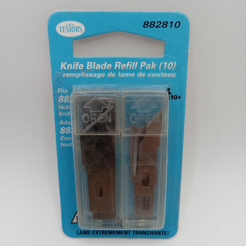 882810 Testors Knife Blades Refill Pack (10) blades included!
