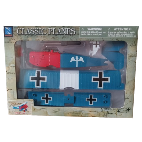 Fokker D.VII Biplane Model Kit