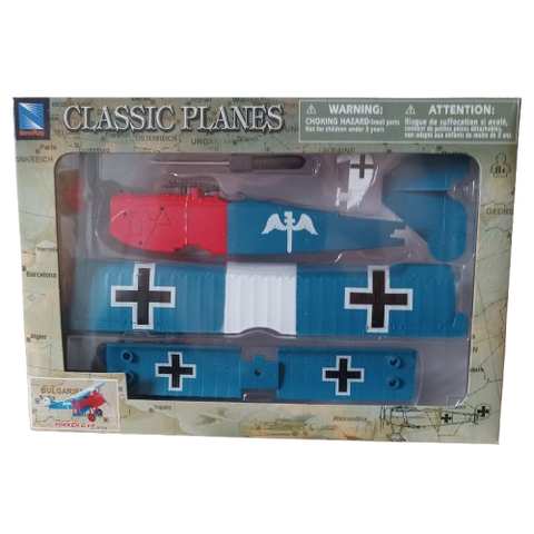 Fokker D.VII Biplane Model Kit