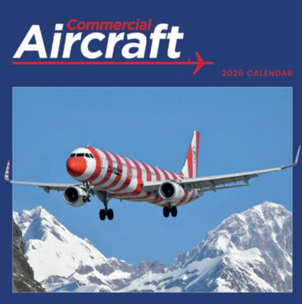 Commercial Aircraft - 2026 Wall Calendar