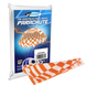 Estes pre-assembled model rocket parachute packaging with orange and white design.