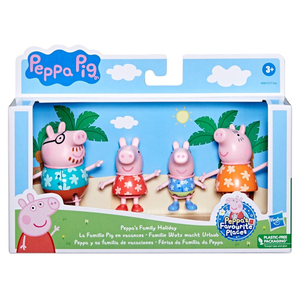 Peppa Pig Peppa's Family Holiday Set