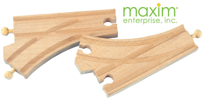 50907 Maxim 2 Pieces 6 inch Curved Track.