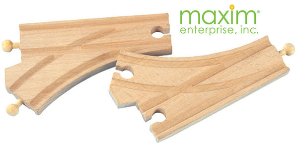 50907 Maxim 2 Pieces 6 inch Curved Track.