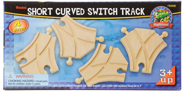 50921 Maxim 4 Piece Short Curved Switch Track.