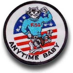 F-14 'Anytime Baby' Patch!