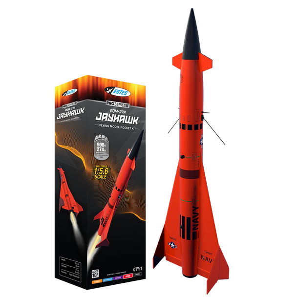 estes jayhawk model rocket kit