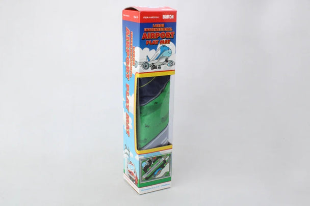 Model airplane runway set packaging on a white background