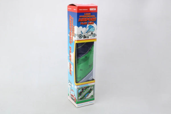 Model airplane runway set packaging on a white background