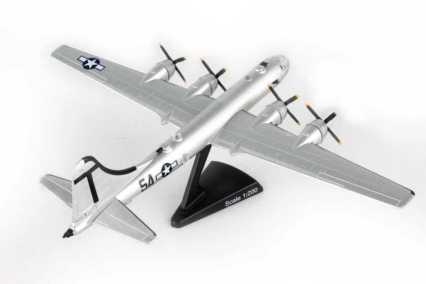 Model airplane on a white background