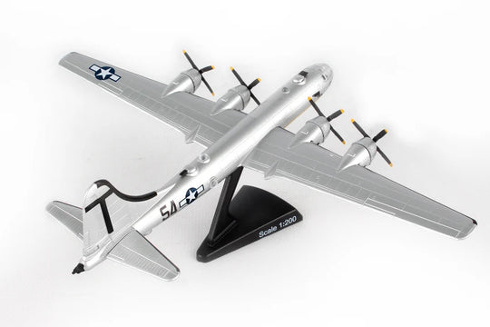 Model airplane on a white background
