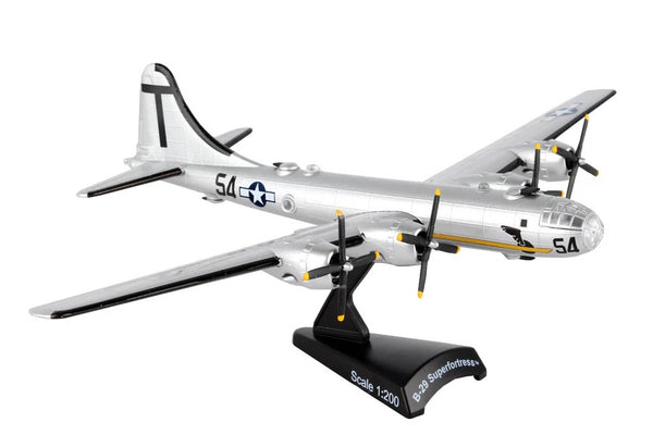 Model airplane on a white background