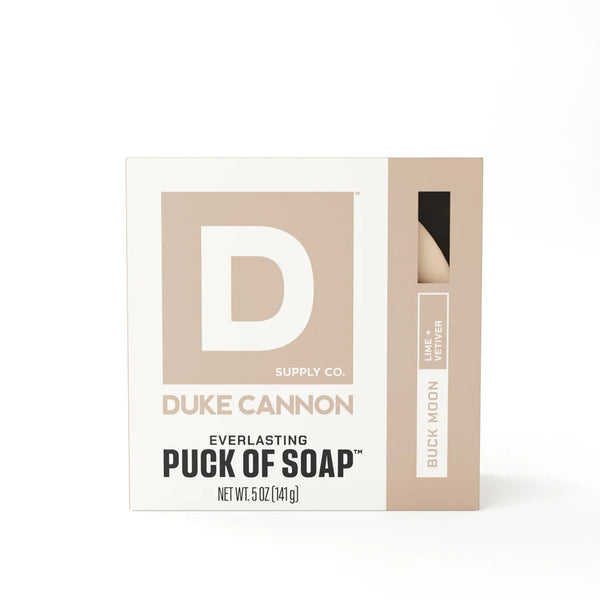 Duke cannon Everlasting Puck of Soap - Buck Moon 5oz.