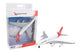 Qantas A380 airplane model