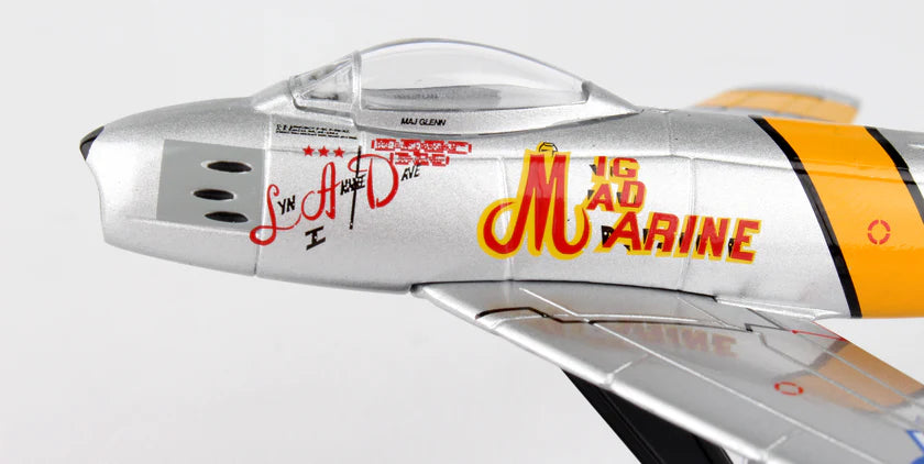 f-86 sabre airplane model from the korean war