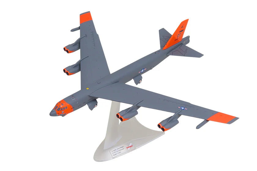 Herpa B-52H Orange livery airplane model