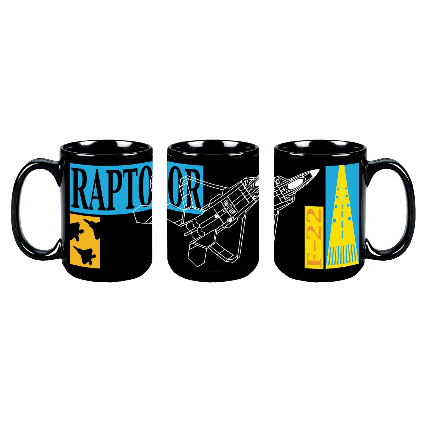 f-22 raptor airplane coffeemug