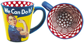 Polka Dot Rosie Coffee Mug.
