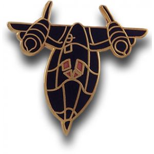 SR-71 Blackbird Hat Pin