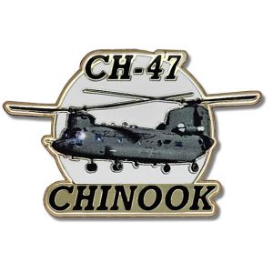 CH-47 Chinook Helicopter Pin.