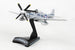 p-51d mustang airplane model from postage stamp