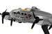 B-17 Model airplane with propellers on a white background