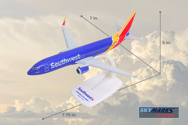 SKF005 Skymarks Flight Southwest 737-800 1/200 Scale Airplane Model.