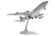 Model airplane on a white background