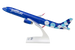 Model airplane with JetBlue branding on a white background