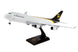 Model of a UPS airplane on a white background