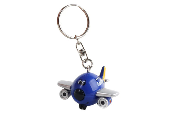 Southwest airplane keychain with lights and sounds 