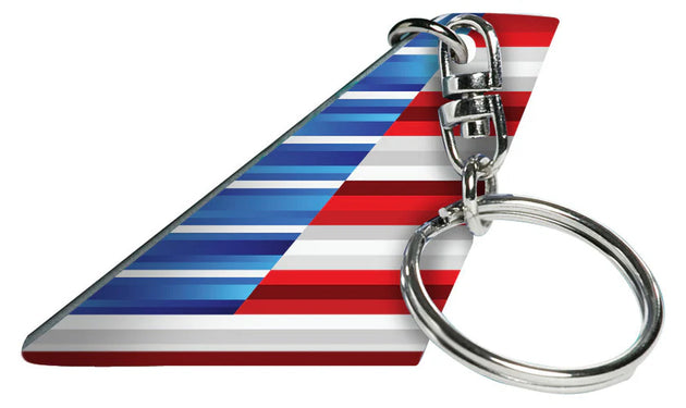 american airlines keychain with tail colors