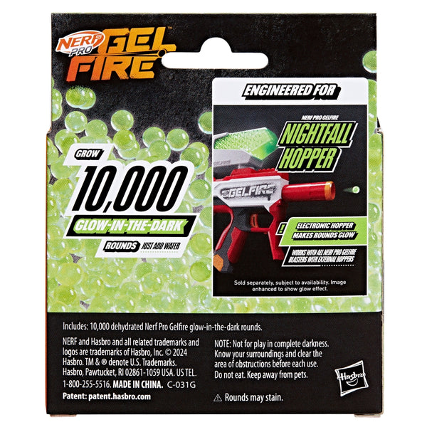 Nerf Pro Gelfire Rounds Glow-In-The-Dark Rounds