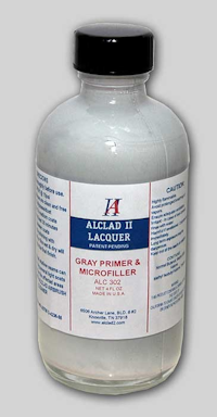 ALC-302 Alclad II 4oz. Bottle Grey Primer & Microfiller