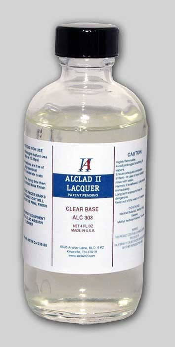 ALC-303 Alclad II Clear Base 4 FL. oz Bottle.