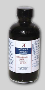 ALC-305 Alclad II Gloss Black Enamel 4 oz Bottle.