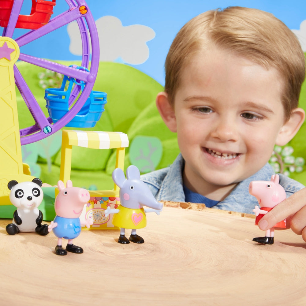 peppa pig fun fair playset